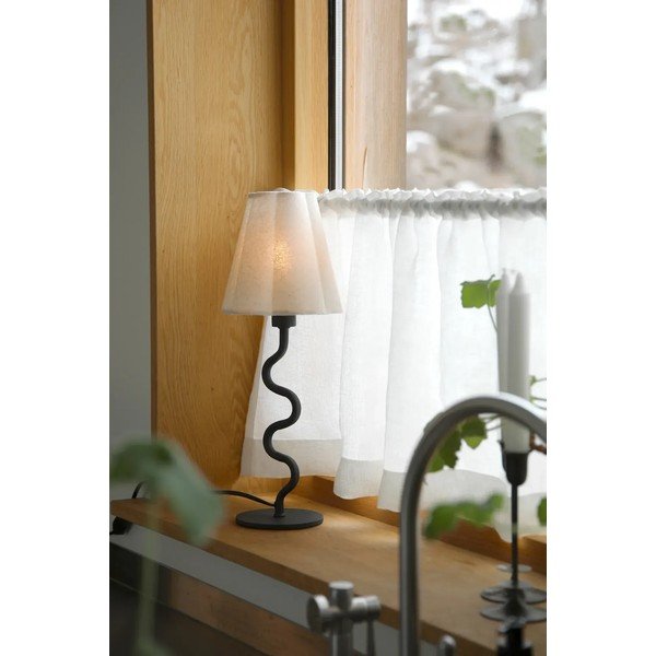 Beež metallist laualamp tekstiilist varjuga (kõrgus 41 cm) Veya - Markslöjd-image-2