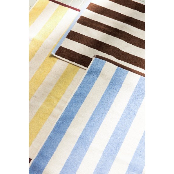 Kollane tekstiilist vannitoamatt 50x80 cm Gobo - noo.ma-image-4