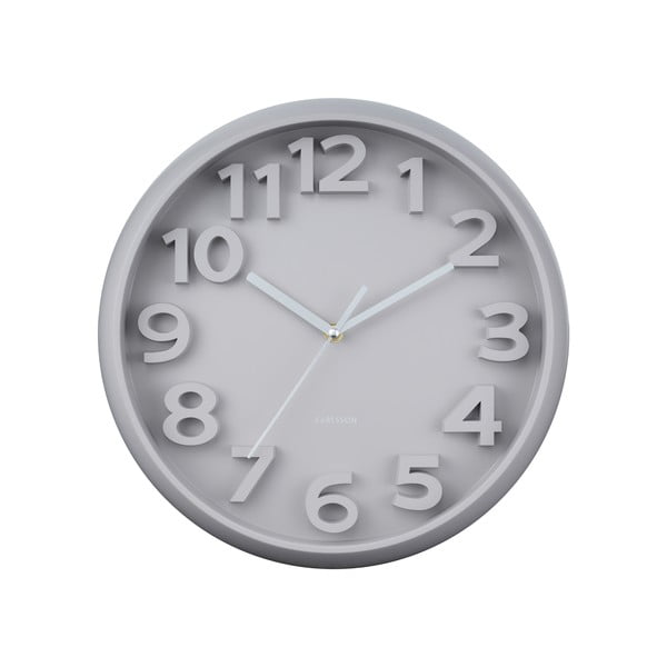 Seinakell ø 33,5 cm Elevated Classic Numbers - Karlsson