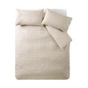 Beež voodipesu kaheinimesevoodile 200x200 cm Folkstone Geo - Catherine Lansfield