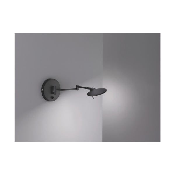 Must LED seinavalgusti pikkus 55 cm Kazan - Trio-image-4