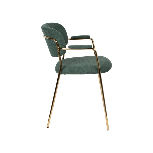 Tumerohelised söögitoolid 2tk komplektis Jolien - White Label-image-3