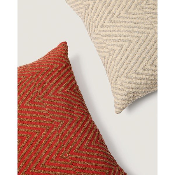 Žakaarist padjakate 50x50 cm Lunver - Kave Home-image-1