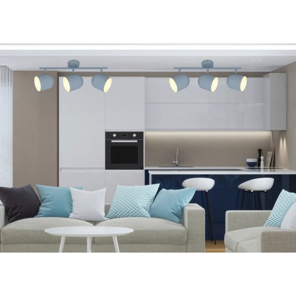 Helesinine laevalgusti metallist varjuga  55x10 cm Azuro - Candellux Lighting-image-1