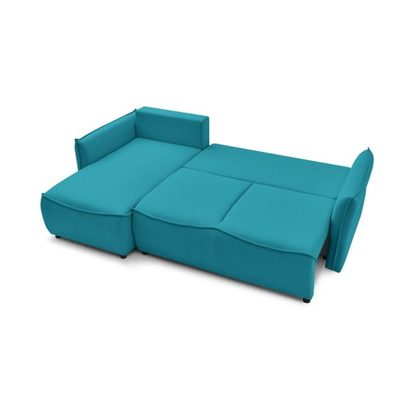 Türkiissinine nurgadiivanvoodi (vasak nurk) Leon – Bobochic Paris-image-3