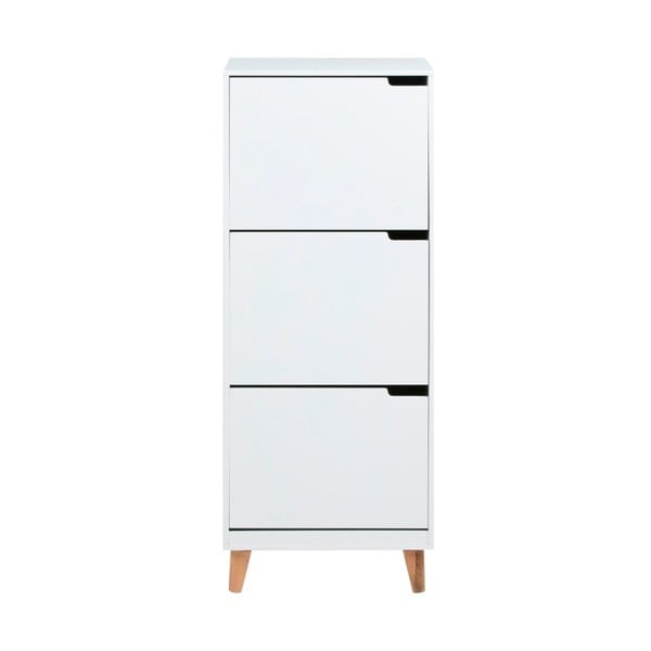 Valge hingedega jalatsiriiul Mitra - Actona-image-1