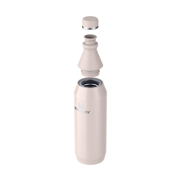 Heleroosa roostevabast terasest pudel 600 ml All Day Slim - Stanley-image-1