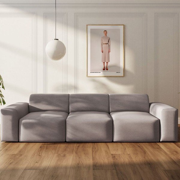 Hall sametist diivan 285 cm Villet - Rodier-image-1
