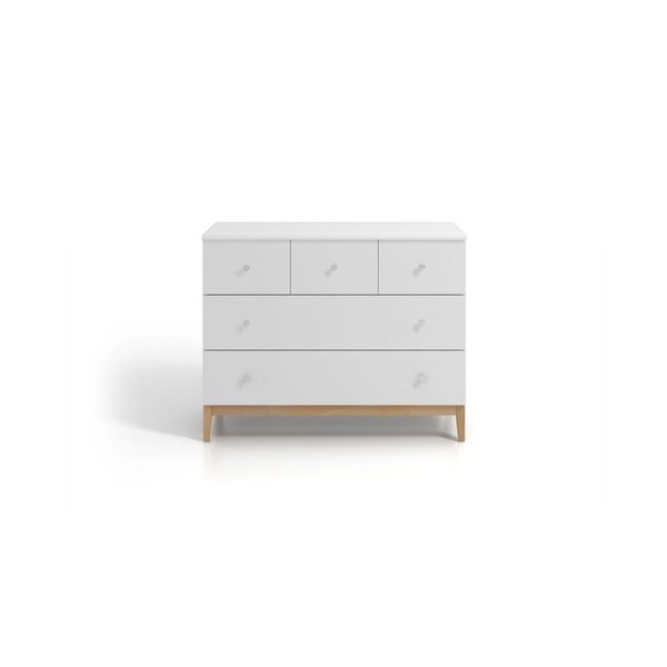 Komoda z masivního borovicového dřeva SKANDICA Livia 32-image-1