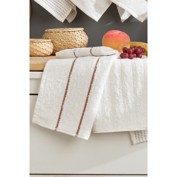 Puuvillased rätikud 6tk komplektis 30x50 cm Sofya - Foutastic-image-1