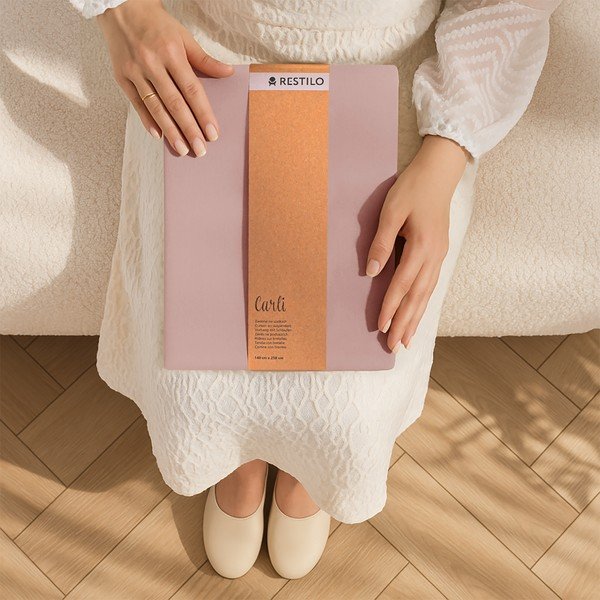 Vanaroosa dimout kardin 200x250 cm Carli - Restilo-image-4