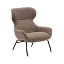 Pruun tugitool Belina - Kave Home