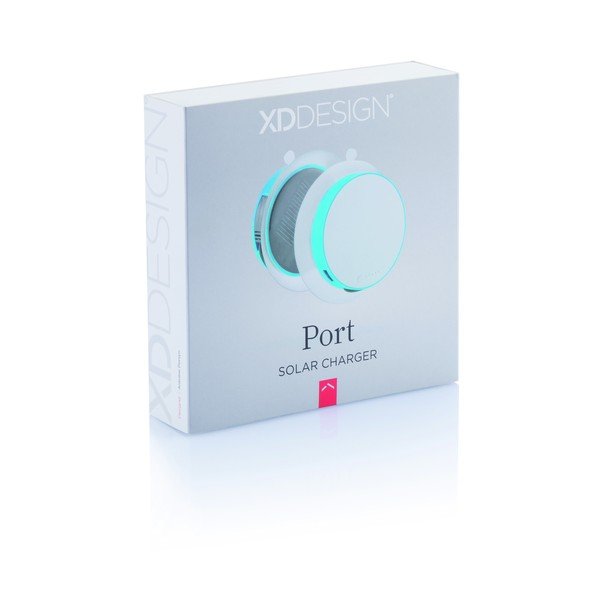 Modrá solární nabíječka na cesty XD Design Port-image-3