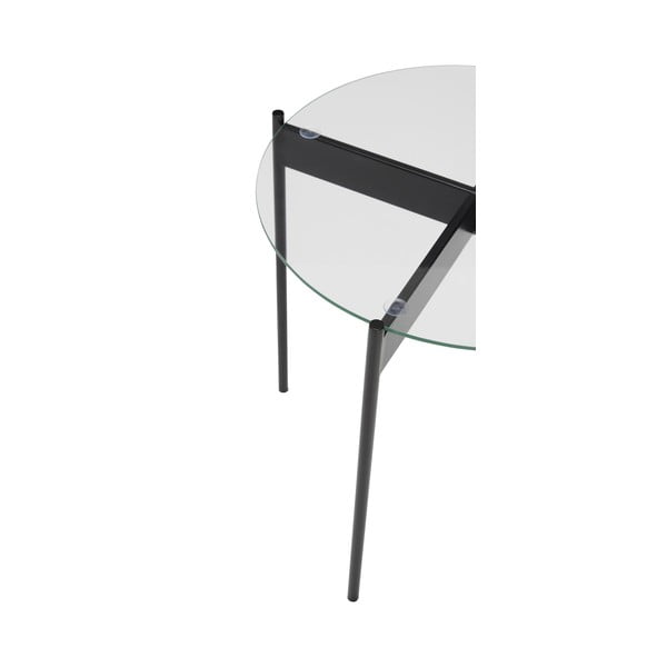 Ümmargune klaasist laud ø 45 cm Beam - Hübsch-image-2