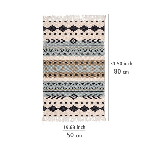 Vannimatt taaskasutatud puuvillast Bere, 50 x 80 cm - Wenko-image-3