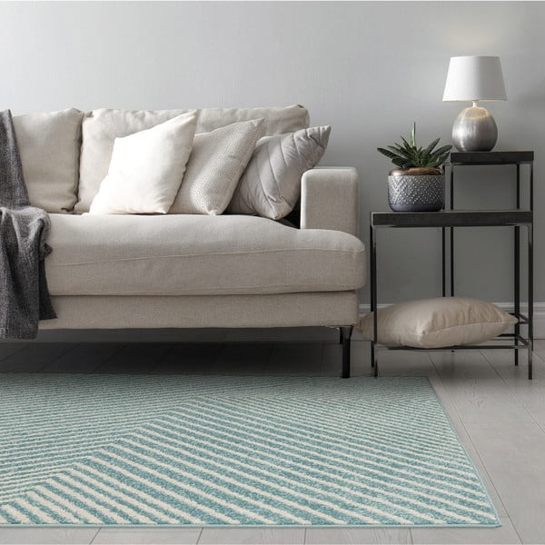 Sinine vaip 120x170 cm Muse Blue Cross – Asiatic Carpets-image-1