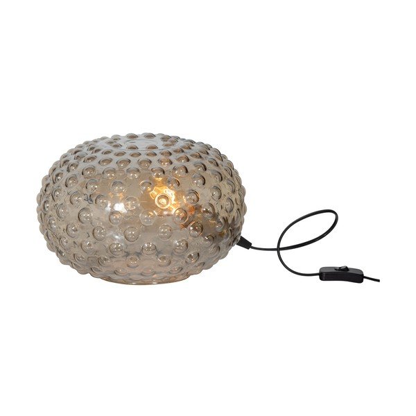 Beež klaasist varjuga valgusti (kõrgus 20 cm) Soap - BePureHome-image-4
