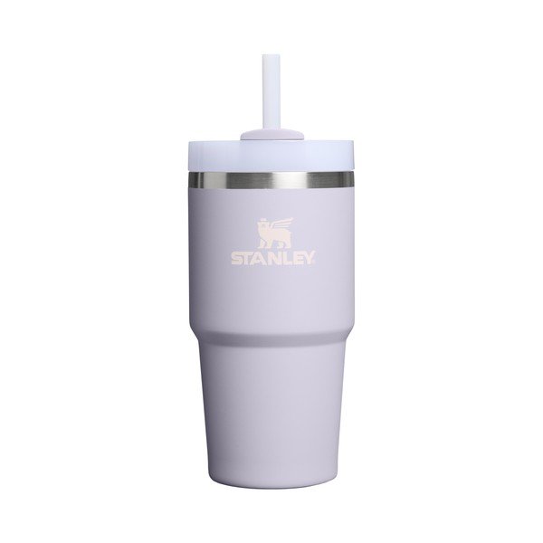 Lavendlivärvi roostevabast terasest termospudel koos kõrrega 600 ml Quencher H2.O FlowState™ Tumbler Purple Dust - Stanley