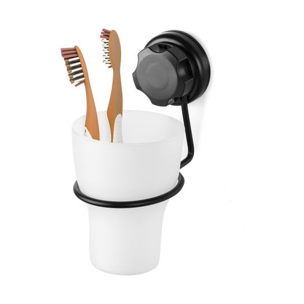 Must isekinnitatav metallist hambaharjatops Bestlock Black - Compactor-image-4