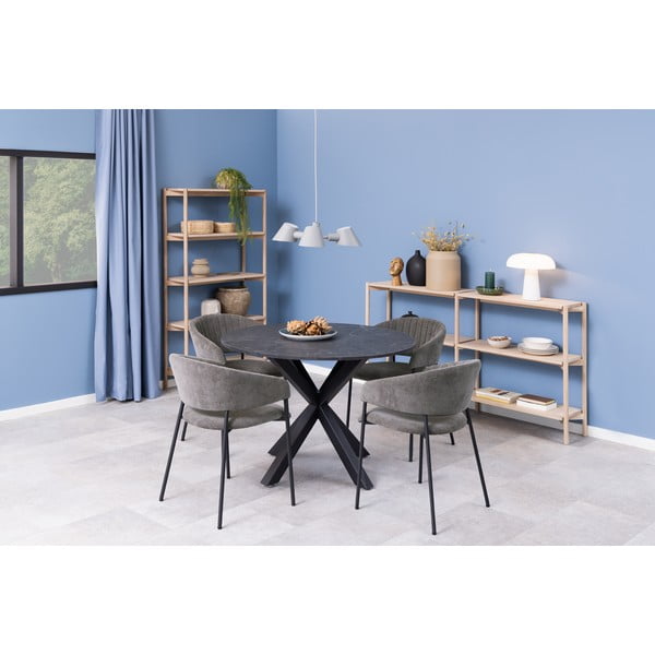 Tammespoonist raamaturiiul 169x88 cm Braidwood - Actona-image-4