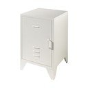 Valge metallist öökapp Bronxx - Vipack