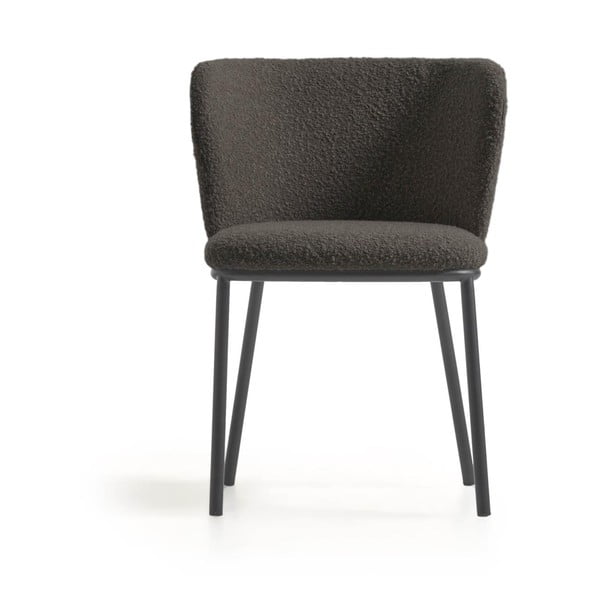 Must söögitool Ciselia - Kave Home-image-4