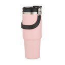 Heleroosa roostevabast terasest reisipudel 1 l Eco - Ladelle