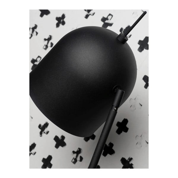 Musta ja halli värvi põrandalamp metallvarjundiga (kõrgus 147 cm) Madrid - it's about RoMi-image-1