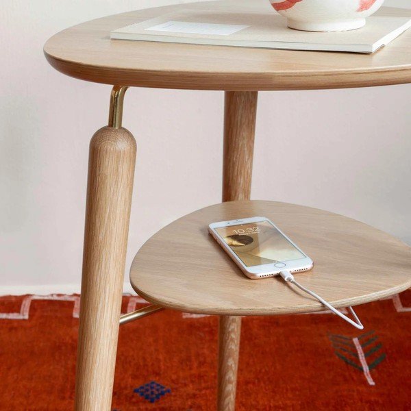 Tammepuidust ümmargune diivanilaud ø 46 cm My Spot - UMAGE-image-3