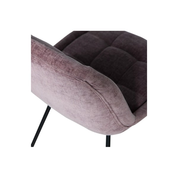 Lavendli värvi sametist söögitoolid 2tk komplektis Crate - BePureHome-image-4