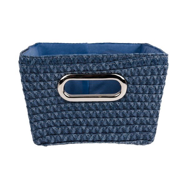 Modrý košík Wenko Chromo, šířka 28 cm-image-1