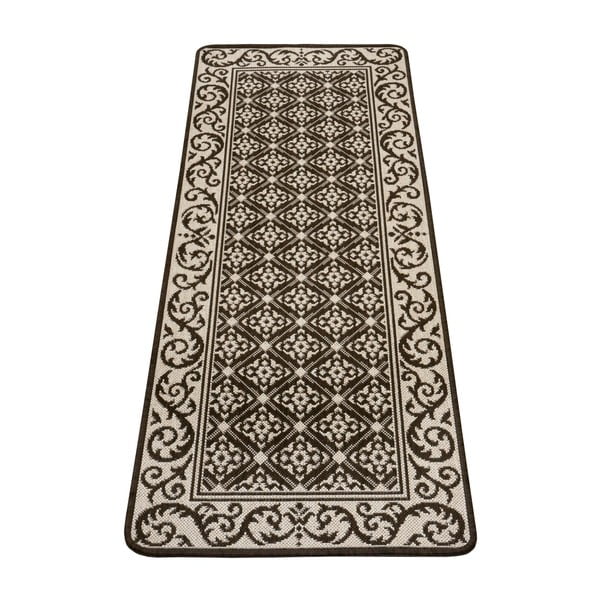 Pruun köögijooksja , 70 x 180 cm Weave Romb - Hanse Home-image-2