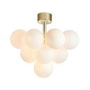 Plafond Brass 13L laevalgusti Merlot - Markslöjd