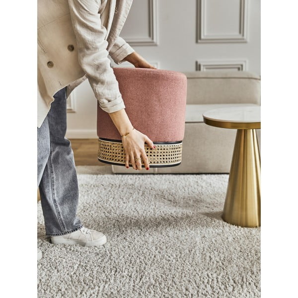 Roosa pouf Mara - Westwing Collection-image-3