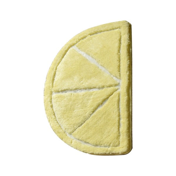 Kollane vannitoamatt 100x60 cm Limon - Foutastic-image-2