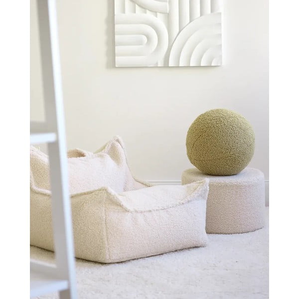 Roheline bukleekangast laste diivanipadi Ball - Wigiwama-image-4