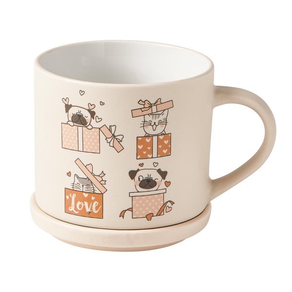 Beežikas-helepruunid portselankruusid 2tk komplektis  35 ml - Brandani-image-3