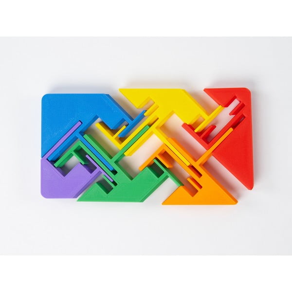 Mõistatus Zigguflat Puzzle - RecentToys-image-1