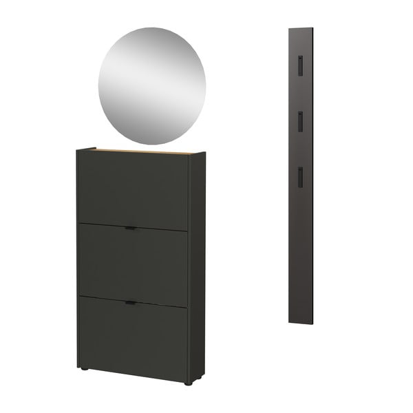 Antratsiitne esikukomplekt 101x200x22 cm Ameca - Germania