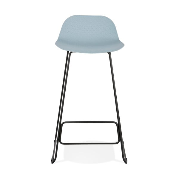 Mustade jalgadega sinine baaritooli , istme kõrgus 76 cm Slade - Kokoon-image-4