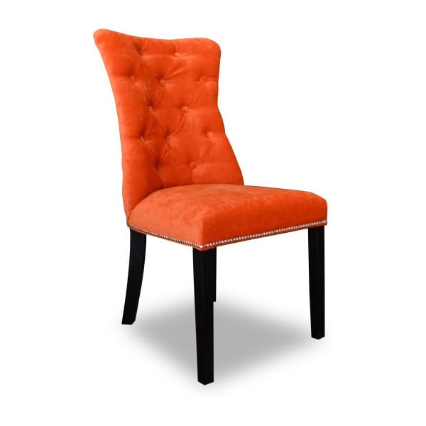 Oranžová jídelní židle Massive Home Viola