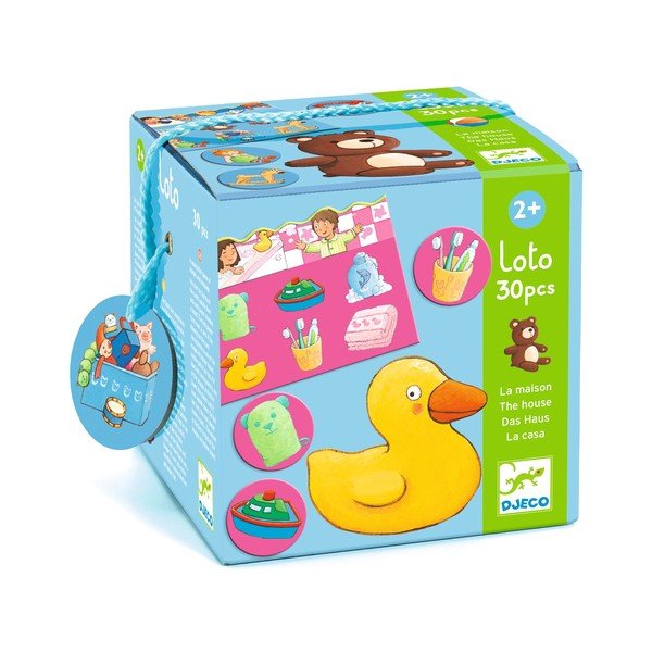 Laste loto mäng Kodu - Djeco-image-1