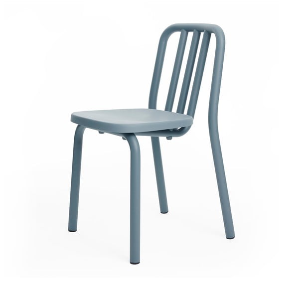 Modrá židle Mobles 114 Tube