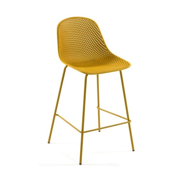 Kollane metallist/plastikust aiabaaritool Quinby – Kave Home