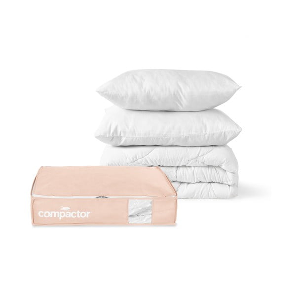 Vaakumplastist hoiukast voodi alla 65x45x15,5 cm Pink Edition – Compactor-image-4