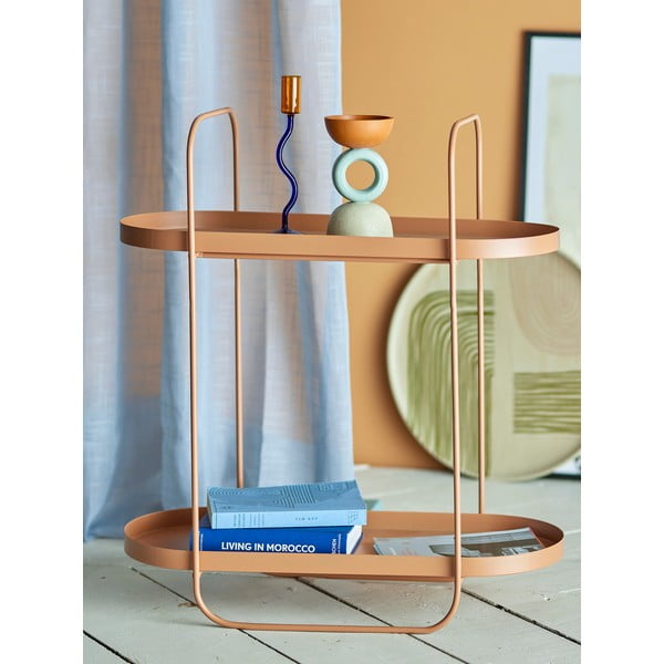 Metallist hoiulaud 25x57 cm Reet - Bloomingville-image-1