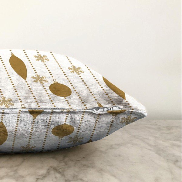 Jõulud šenillist padjapüürileht Jõulukaunistused, 55 x 55 cm - Minimalist Cushion Covers-image-1