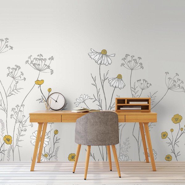 Laste tapeet 400 cm x 248 cm Through The Fields - Lilipinso-image-1