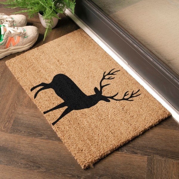 Kookoskiududest matt  40x60cm Stag - Artsy Doormats-image-1