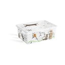 Valge kaanega hoiukarp 37x26x15 cm C Box Style - KIS